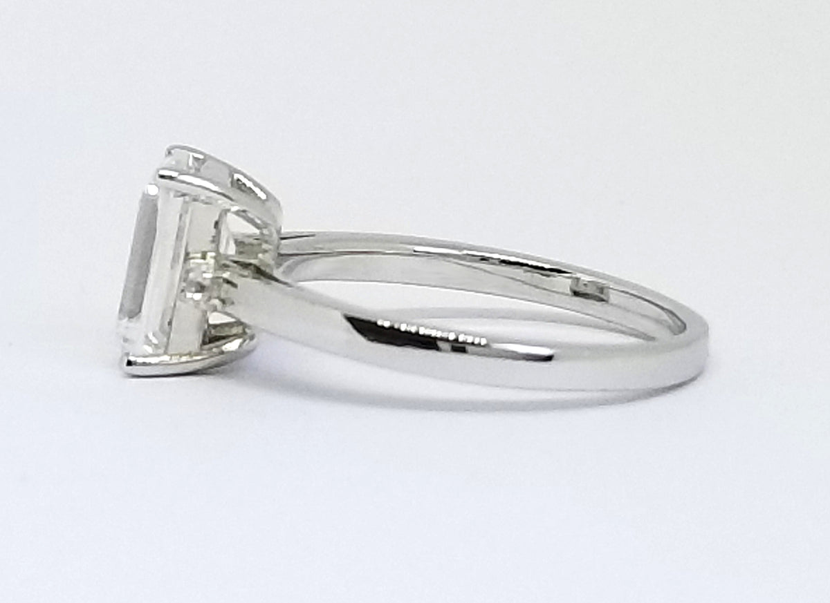 1.75 ct Emerald Cut with Side Accents Engagement Ring – First