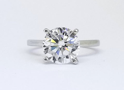 2.75 ct 4-Prong Solitaire Ring