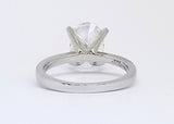 2.25 ct Oval Cut Solitaire Engagement Ring